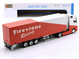 Bburago MB Actros Gigaspace Firestone 1:43